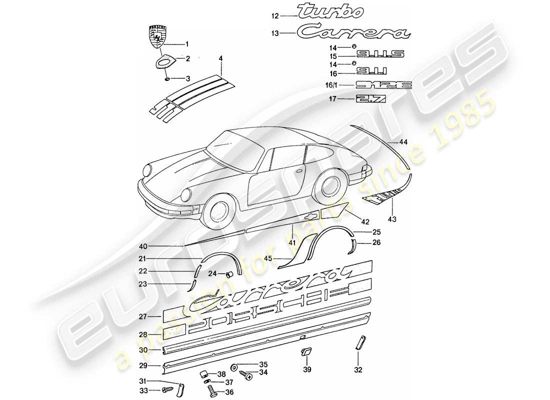 part diagram containing part number pcg55994103
