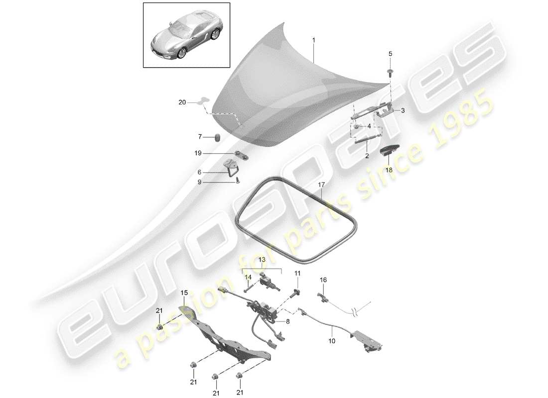 part diagram containing part number 991511651011e0