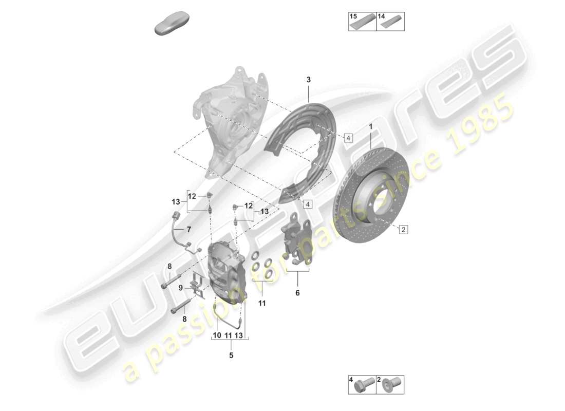 part diagram containing part number 9p1615424c