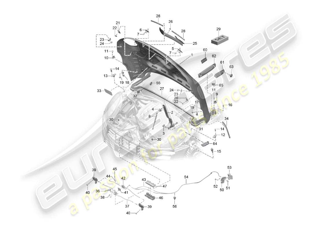 part diagram containing part number 95b823418