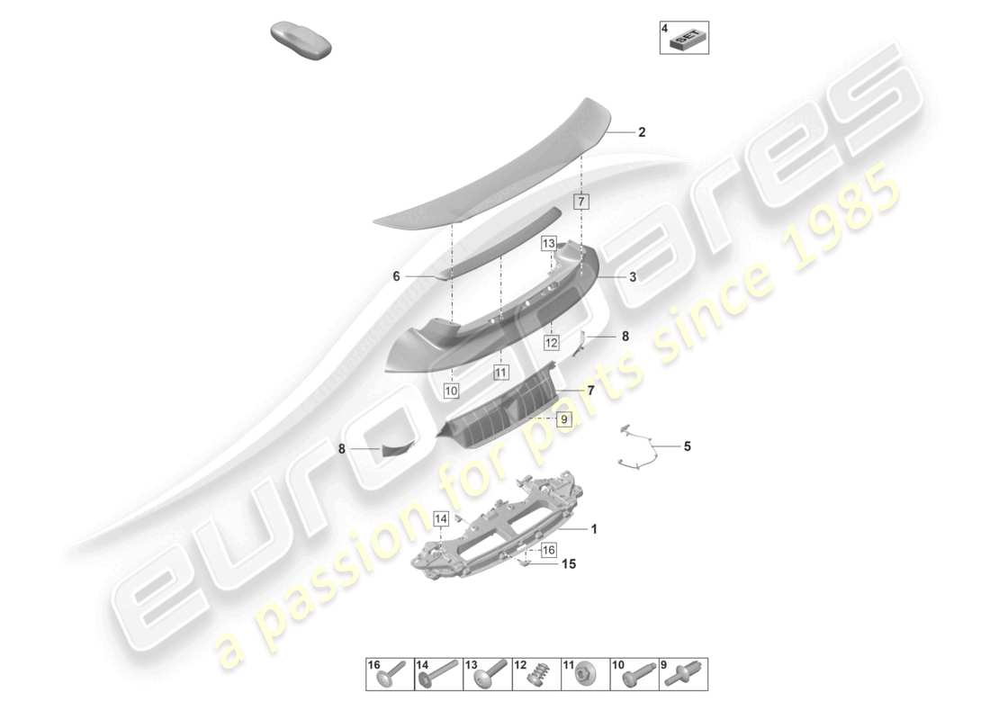 part diagram containing part number 992827700 041