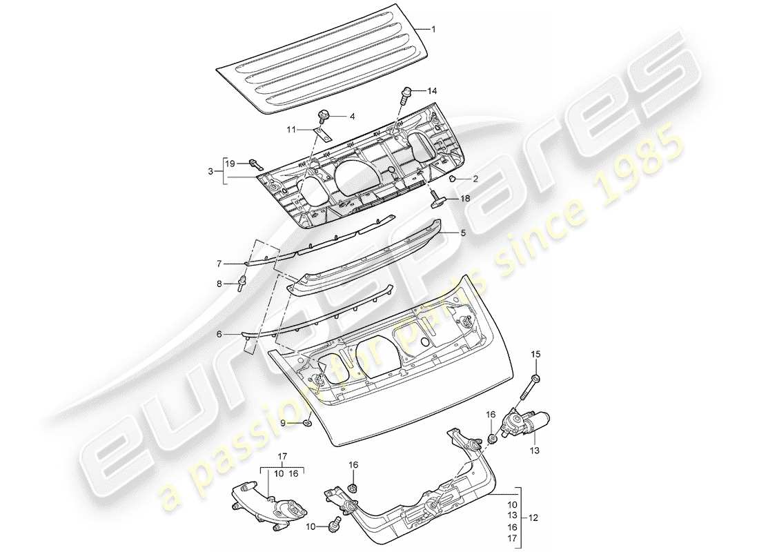 part diagram containing part number 99751278100