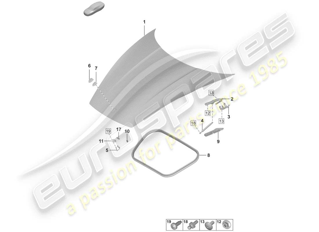 part diagram containing part number 992823612