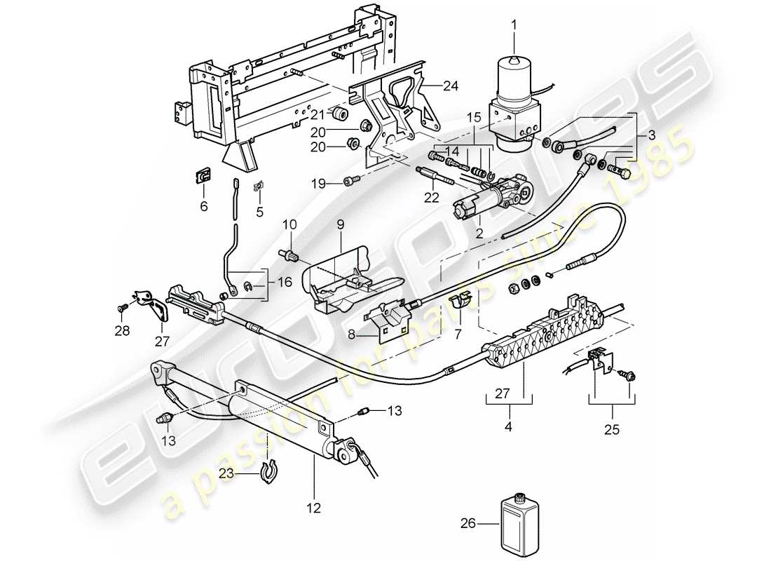 part diagram containing part number 99970323501