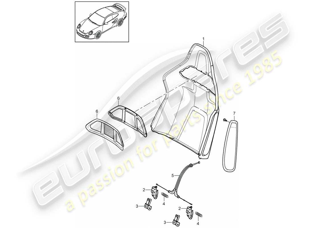 part diagram containing part number 99752165000