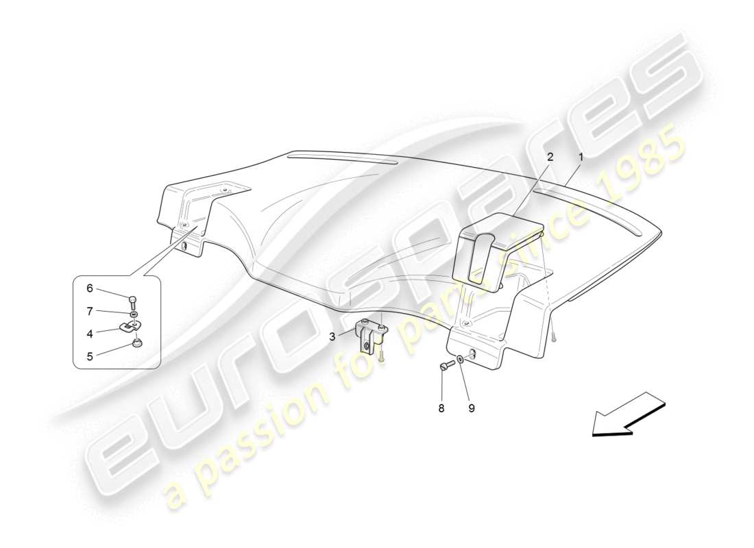 part diagram containing part number 16232824