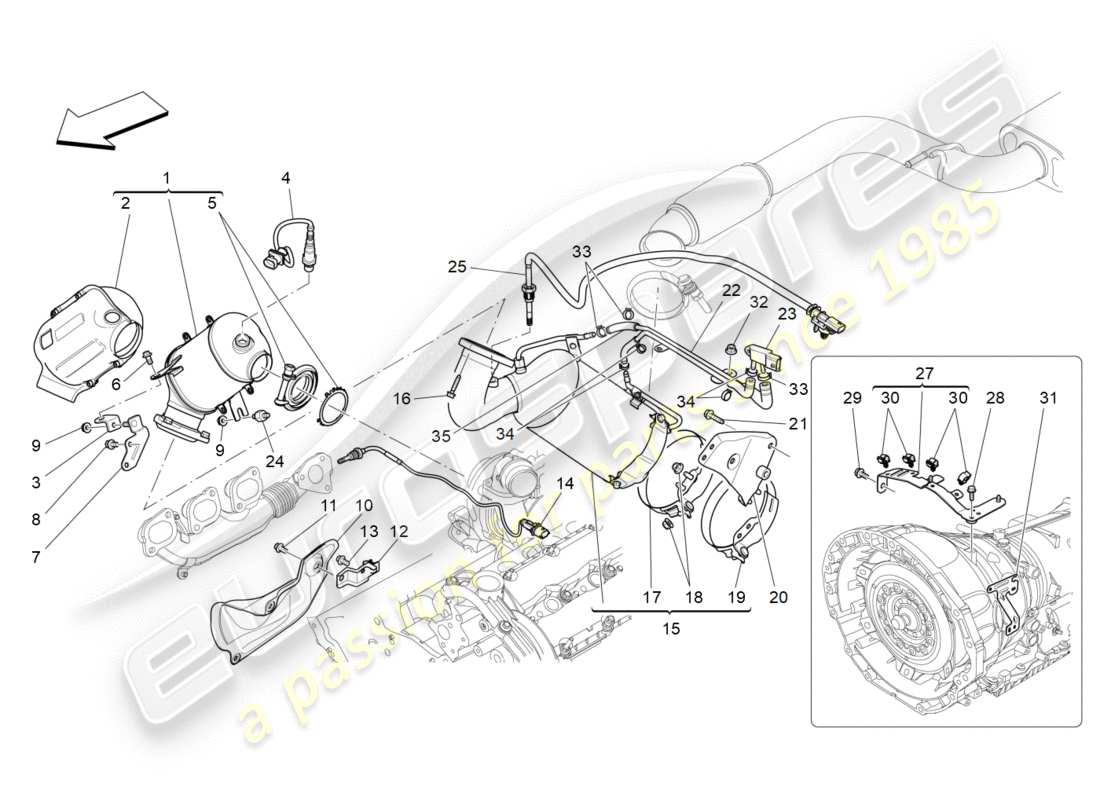 part diagram containing part number 46328279