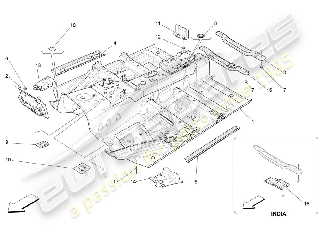 part diagram containing part number 675000789