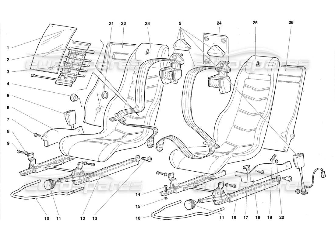 part diagram containing part number 0097001596