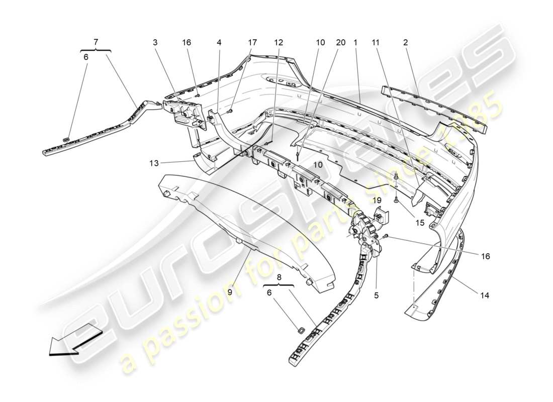 part diagram containing part number 673004368