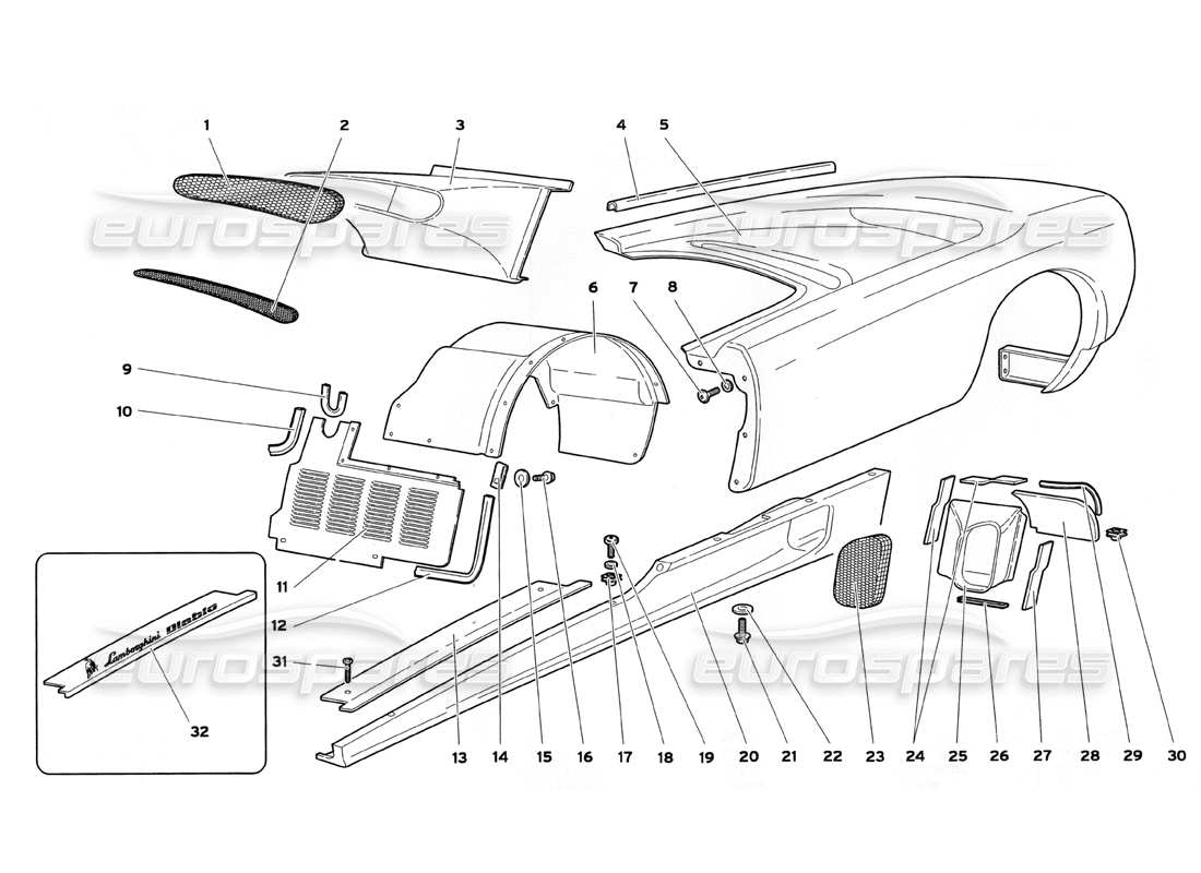 part diagram containing part number 009430125