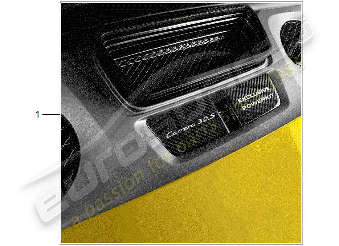 porsche 2013 (tequipment 98x/99x) engine part diagram