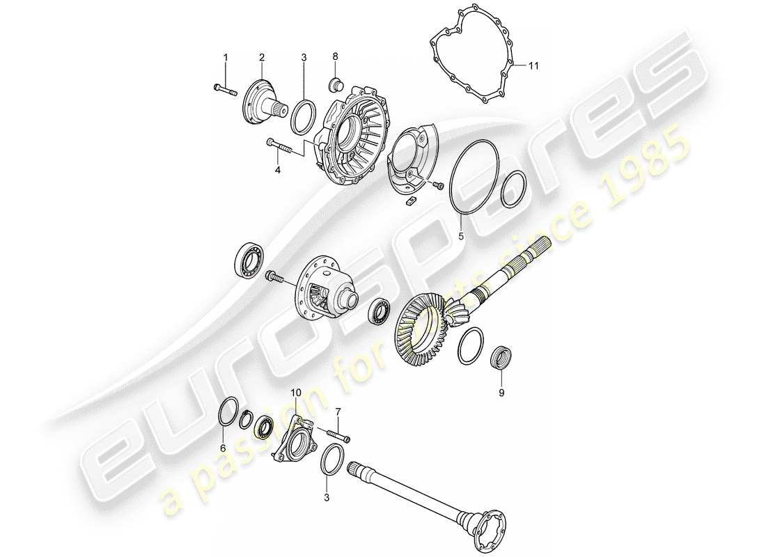 porsche 2006 (987 boxster) tiptronic part diagram