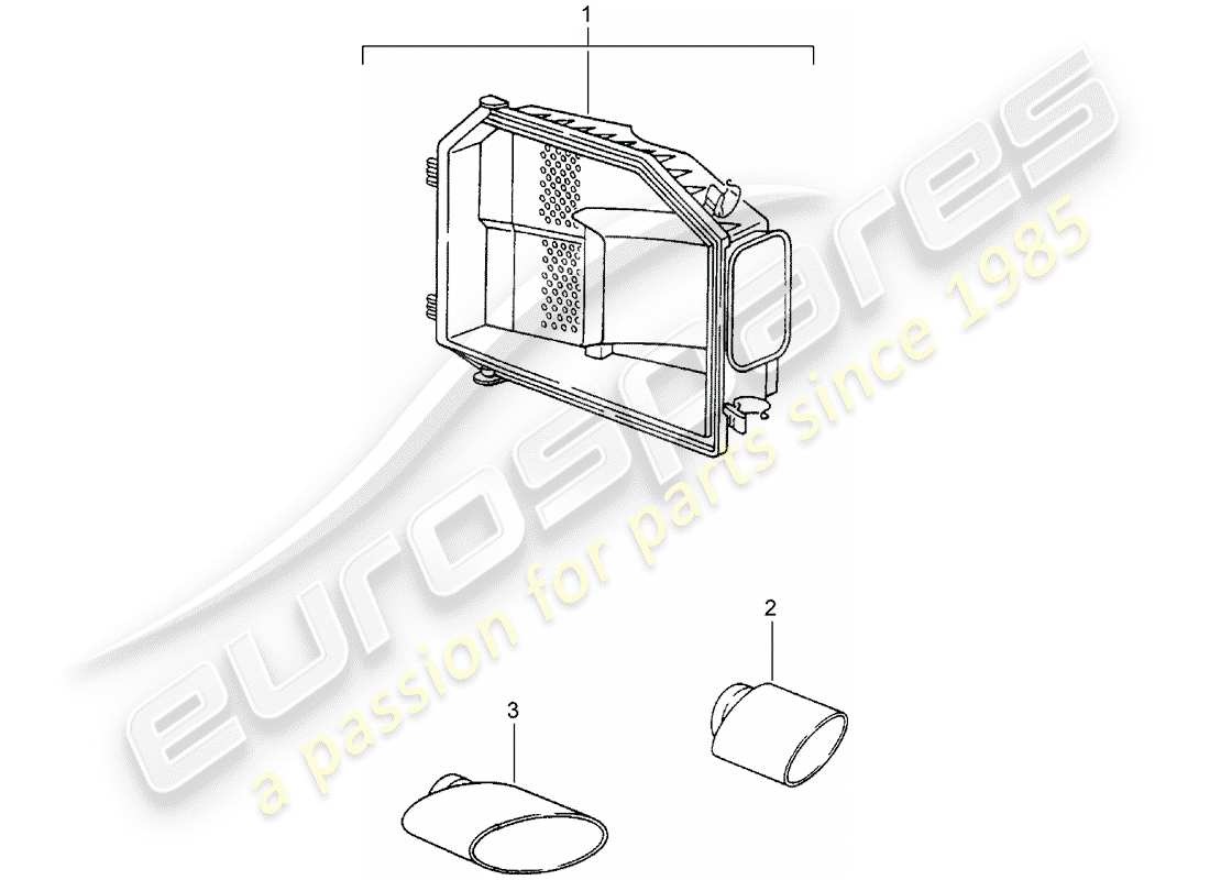 porsche tequipment catalogue (2012) exh.optic sound package parts diagram