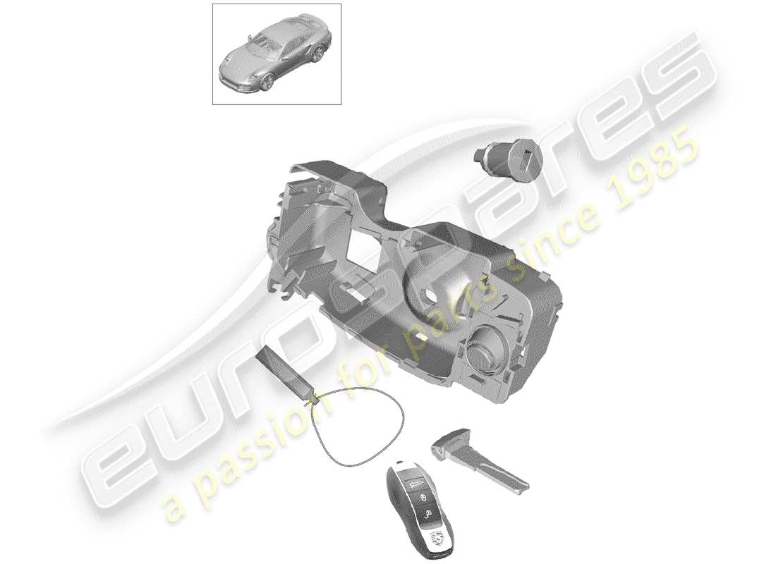 porsche 2015 (991-1 turbo) repair kit part diagram