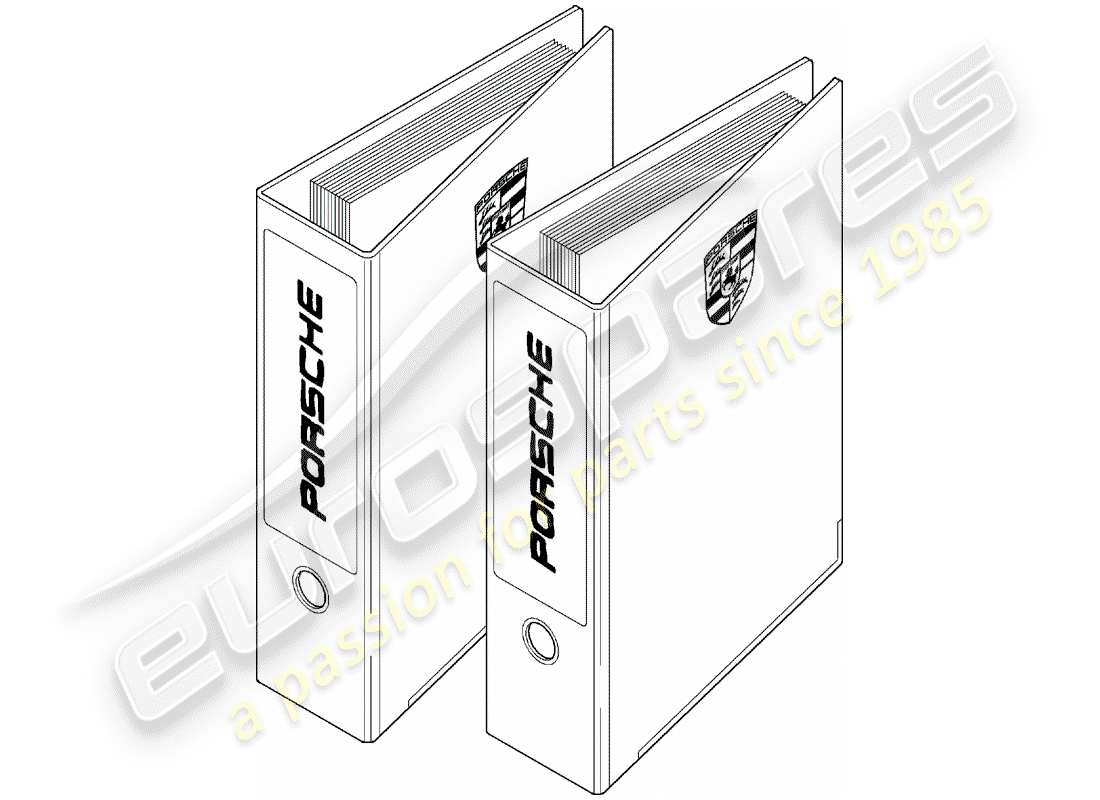 porsche 2002 (after sales literature) marketing products part diagram
