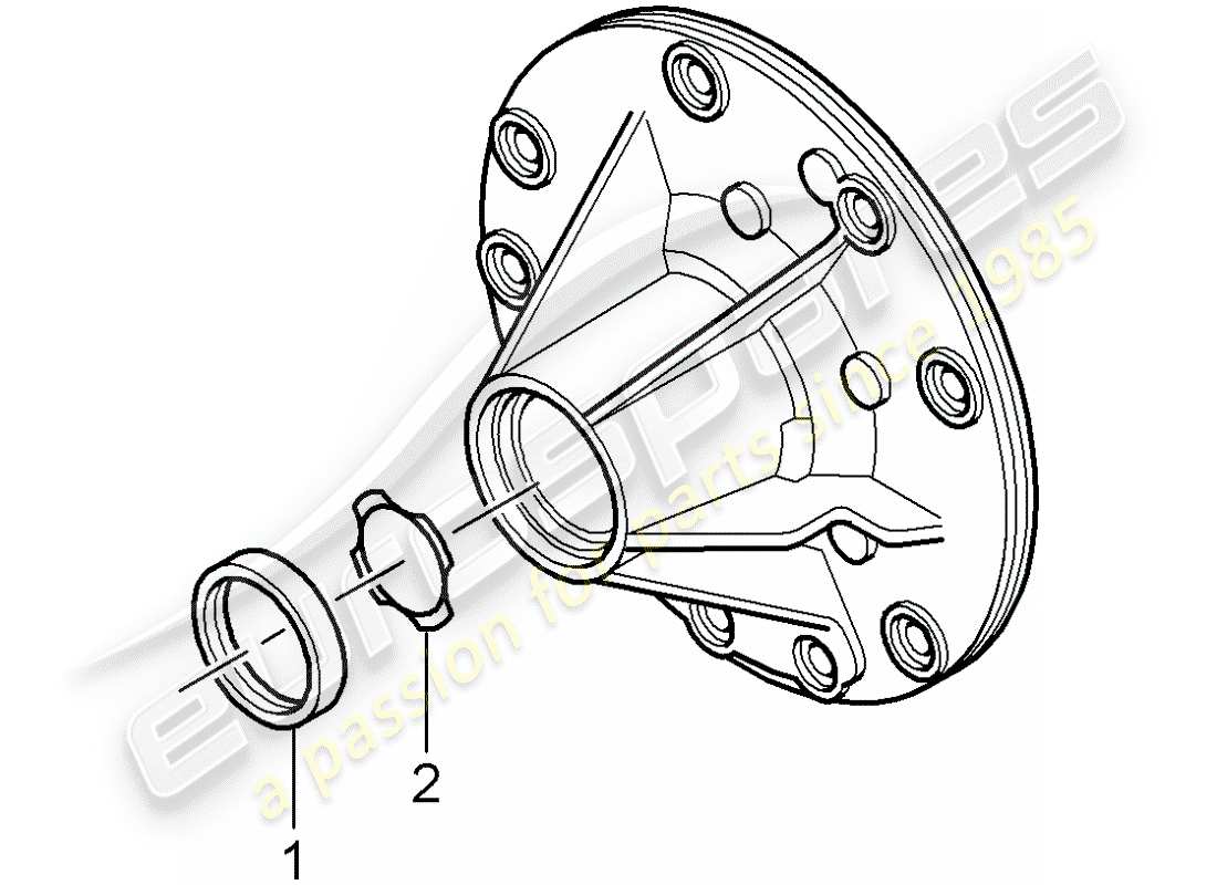 porsche 2005 (987 boxster) tiptronic part diagram