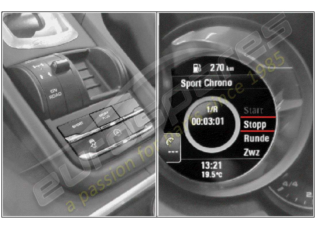 porsche 2017 (tequipment cayenne) installation kit part diagram