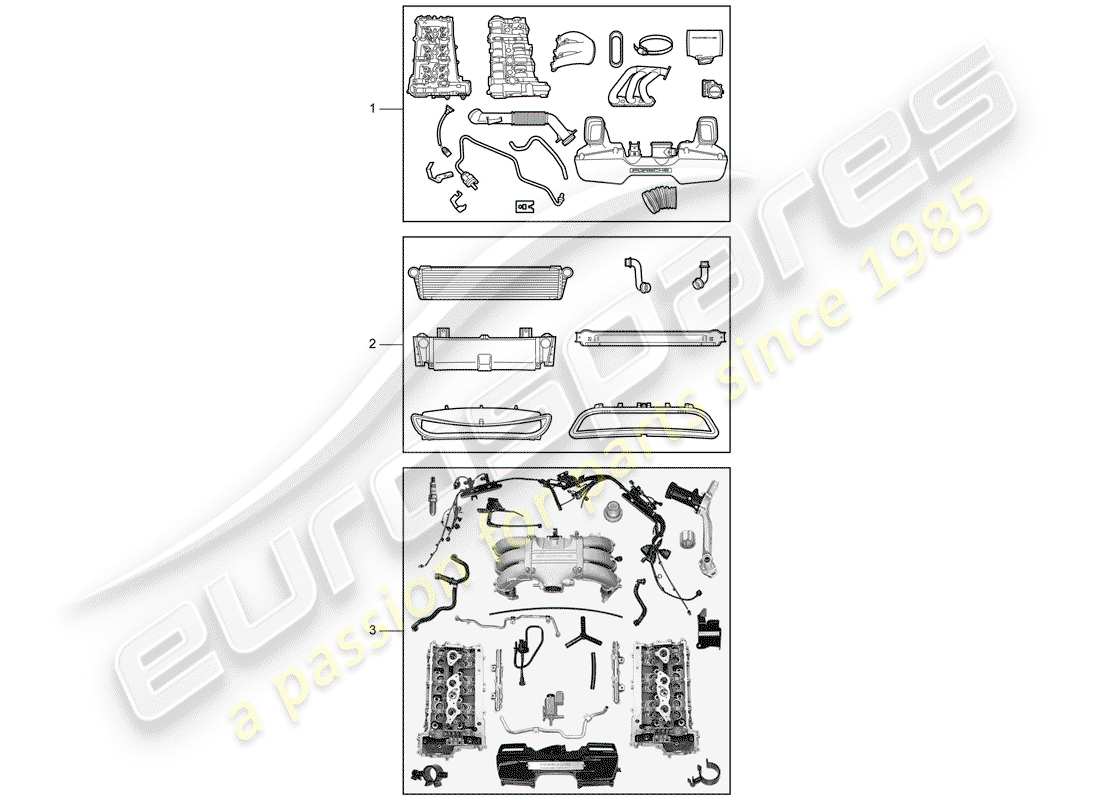 porsche 2009 (tequipment) engine part diagram