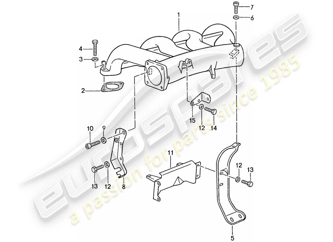porsche 1991 (944) l-jetronic - 4 part diagram