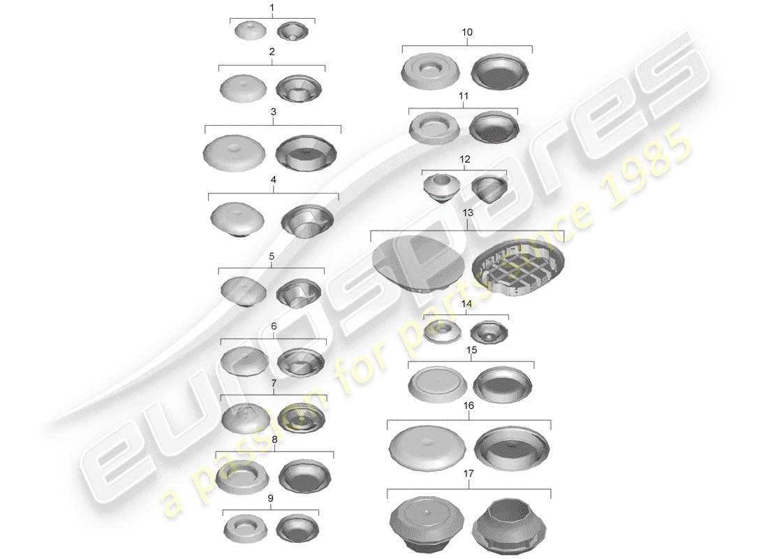 porsche 2012 (981 boxster) plug parts diagram