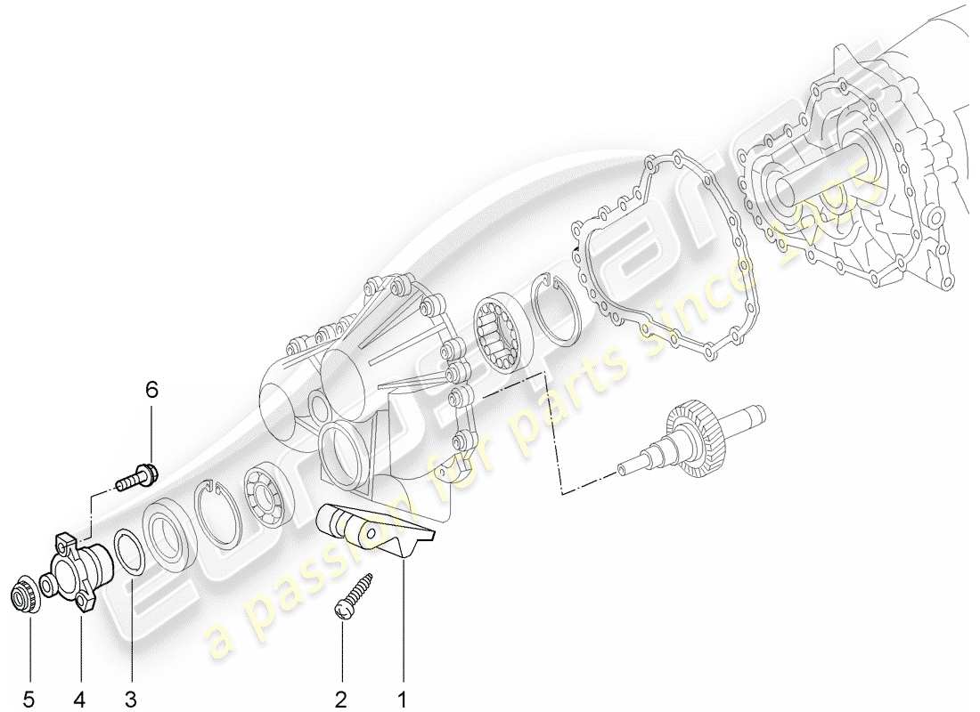 porsche 2002 (996) tiptronic - - 4 wheel drive part diagram