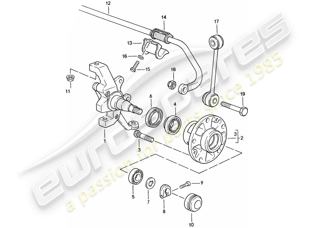 porsche 1983 (928) steering knuckle - f 92-gs861 000>> - lubricants - d - mj 1986>> - mj 1986 part diagram