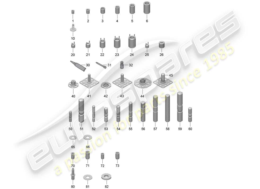 porsche 2015 (918 spyder) thread repair part diagram