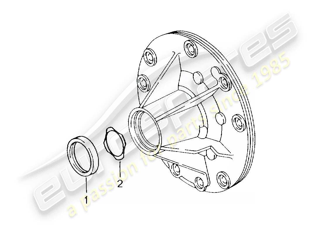 porsche 2000 (986 boxster) tiptronic - - oil pump part diagram