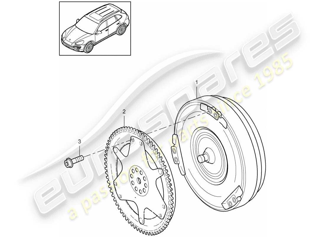 porsche 2015 (cayenne e2 92a) tiptronic part diagram