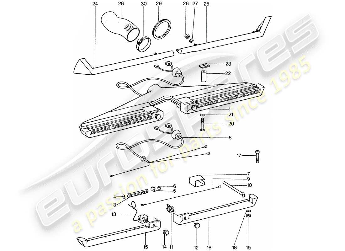 part diagram containing part number 90161311700