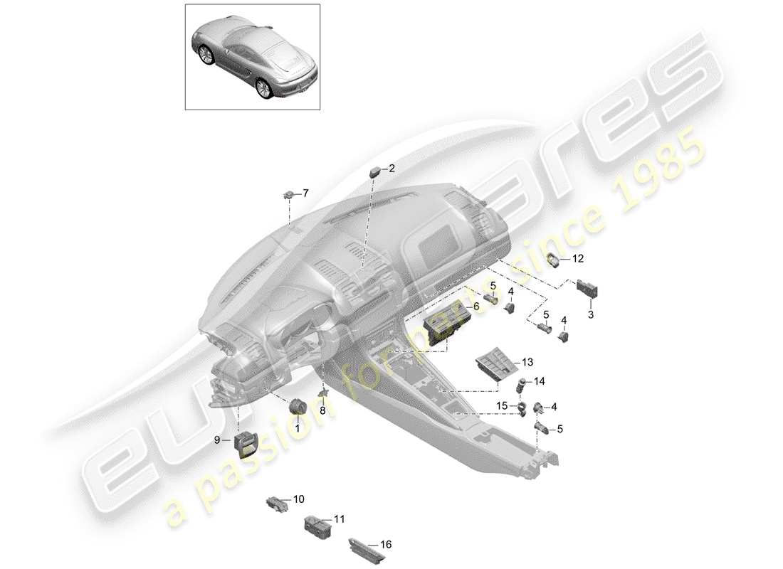 part diagram containing part number 99161315501dml