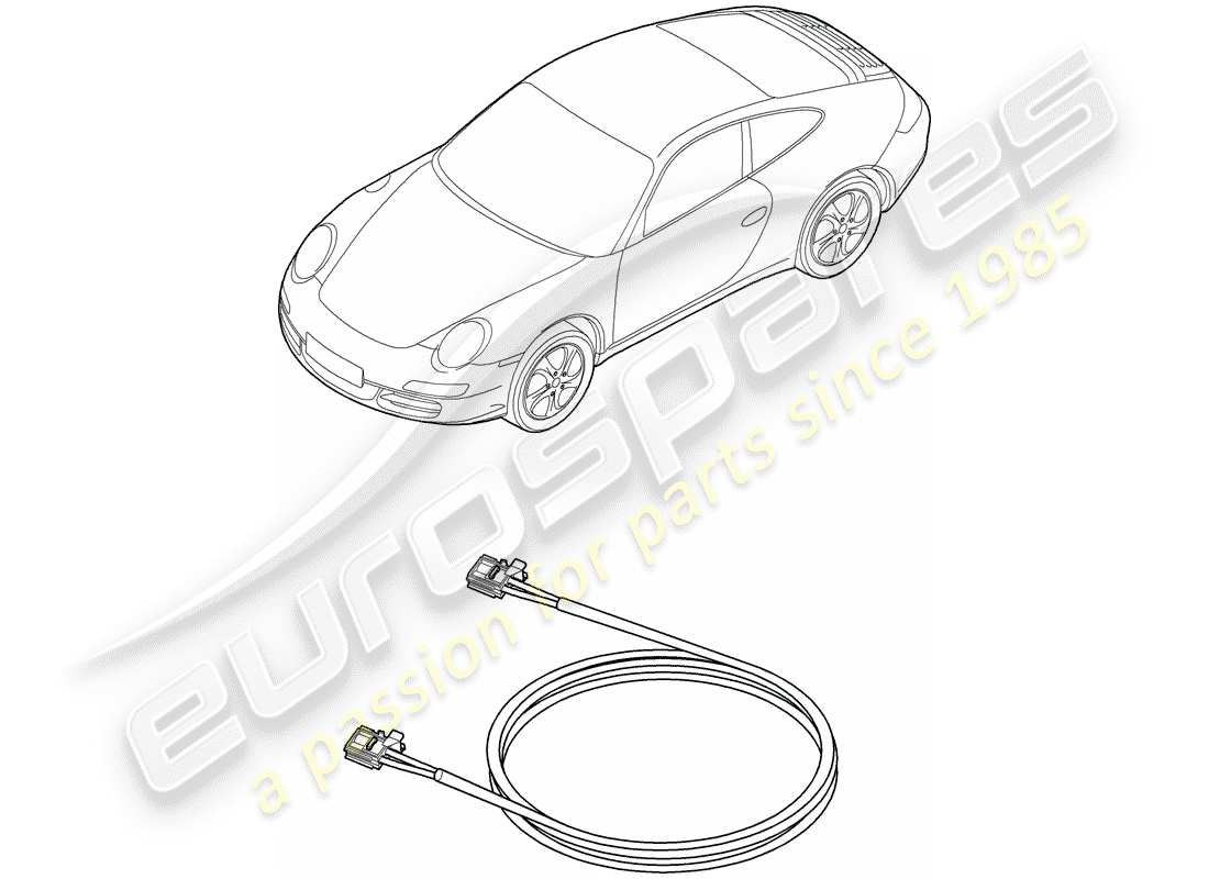 a part diagram from the porsche 997 parts catalogue