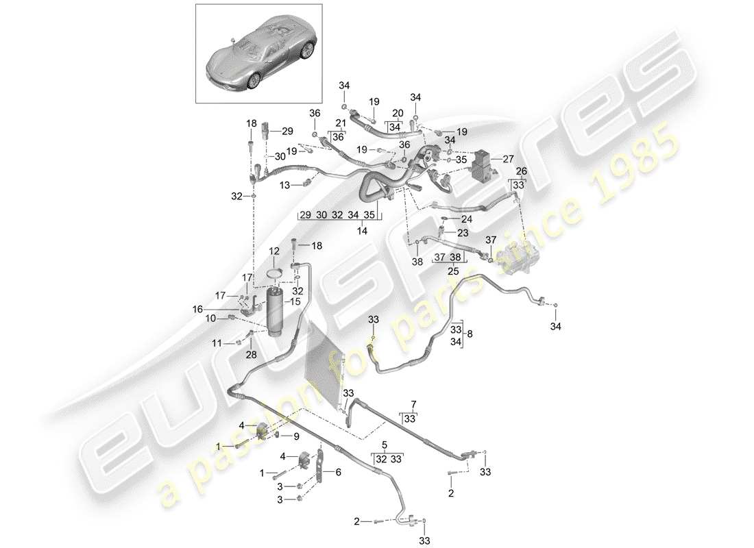 part diagram containing part number 91857376100