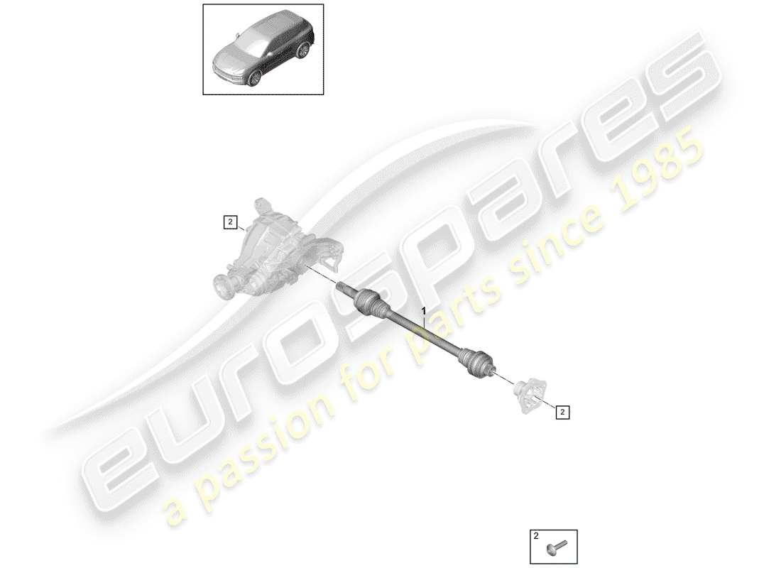 part diagram containing part number 958501203b