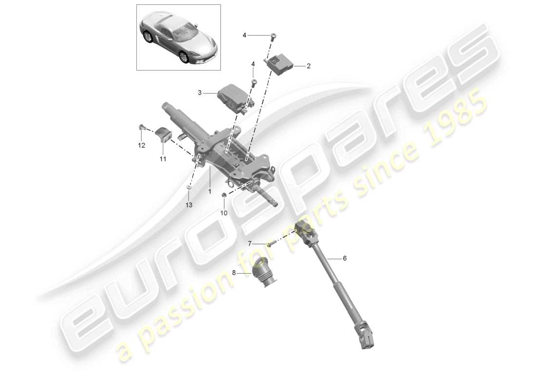 part diagram containing part number 99134701524