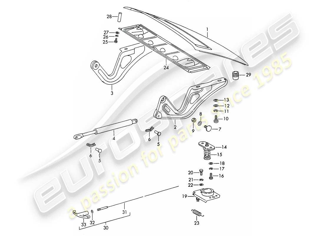 VIEW PARTS DIAGRAMS FROM THE PORSCHE 911 PARTS CATALOGUE a part diagram from the porsche 911 parts catalogue