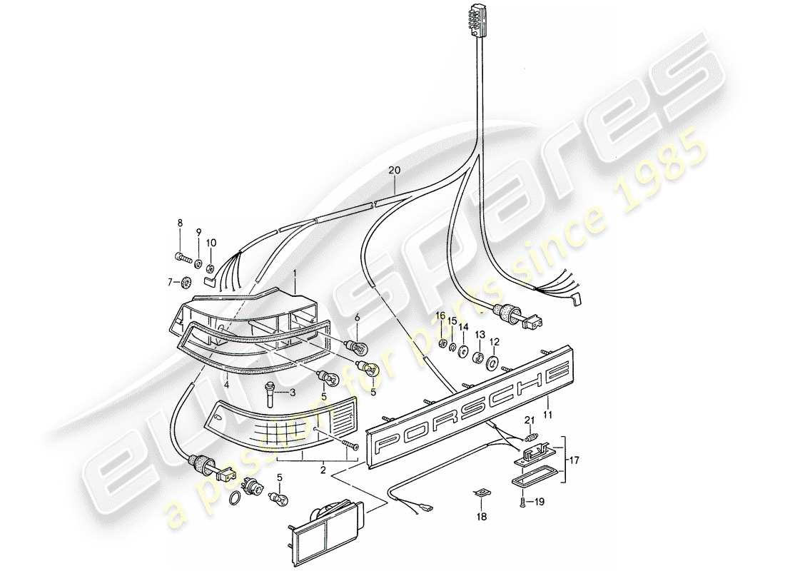part diagram containing part number 95963161900