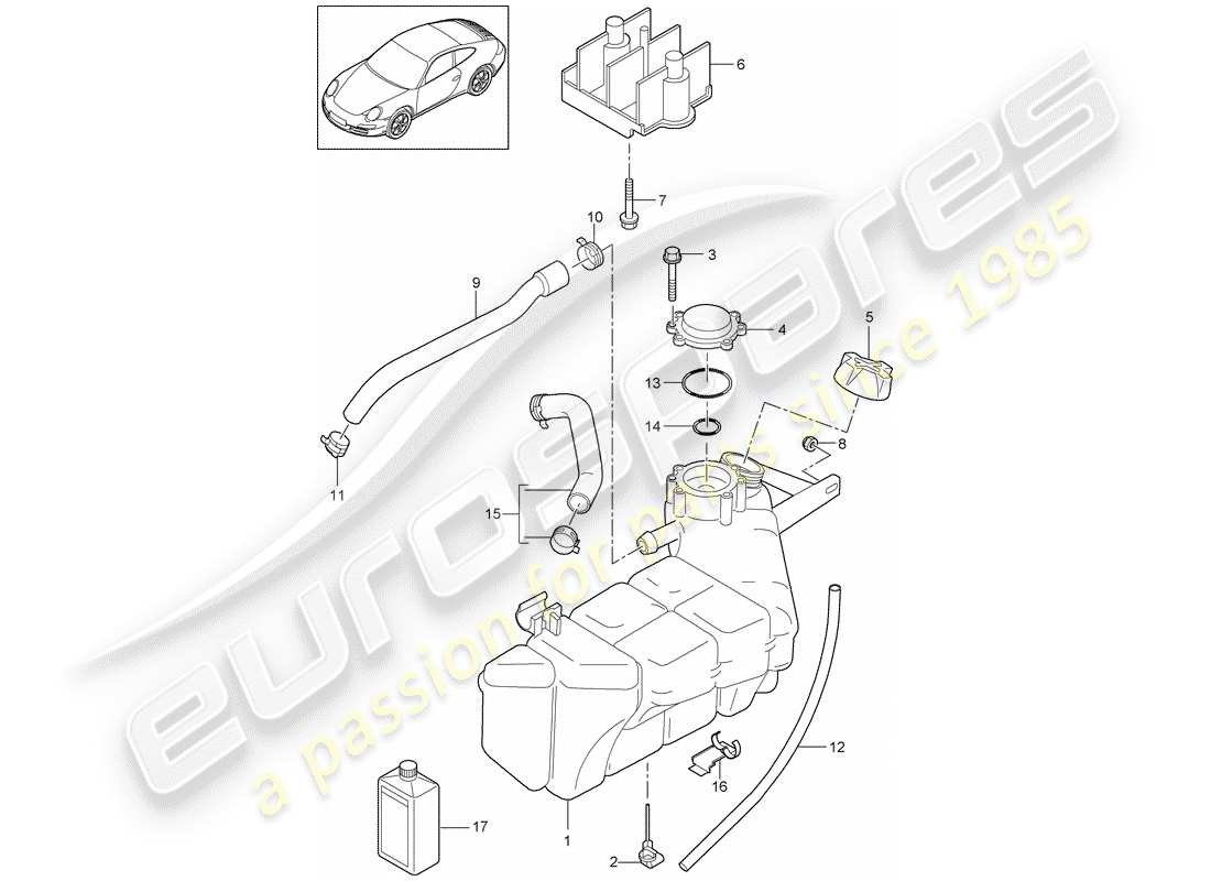part diagram containing part number 99710685134