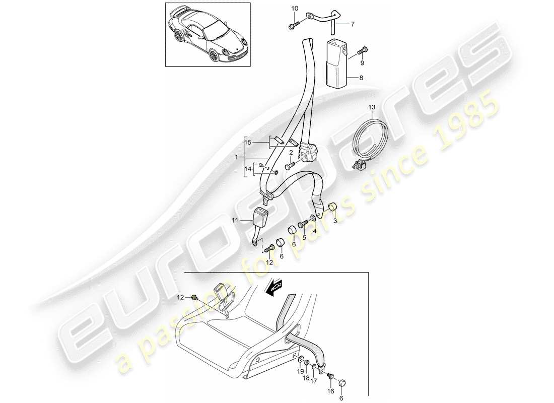 part diagram containing part number 99780333400