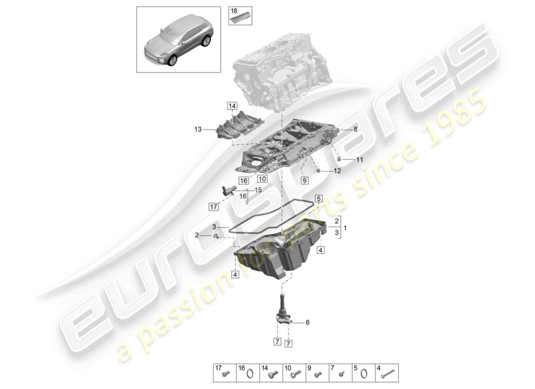 part diagram containing part number pac103603a