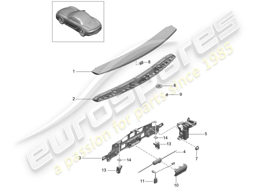 part diagram containing part number 98150410903