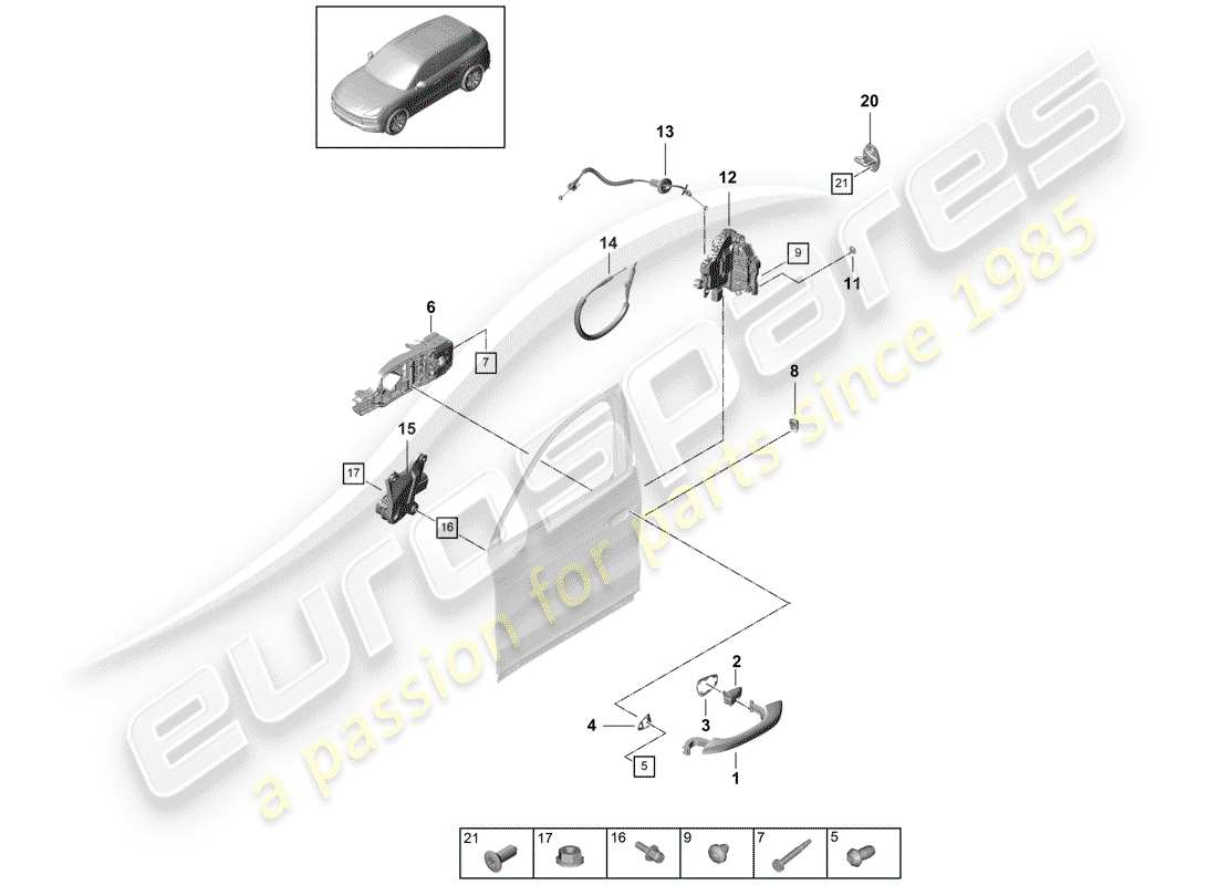 part diagram containing part number 9y1837016a