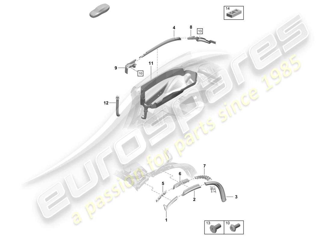 part diagram containing part number 98156733101
