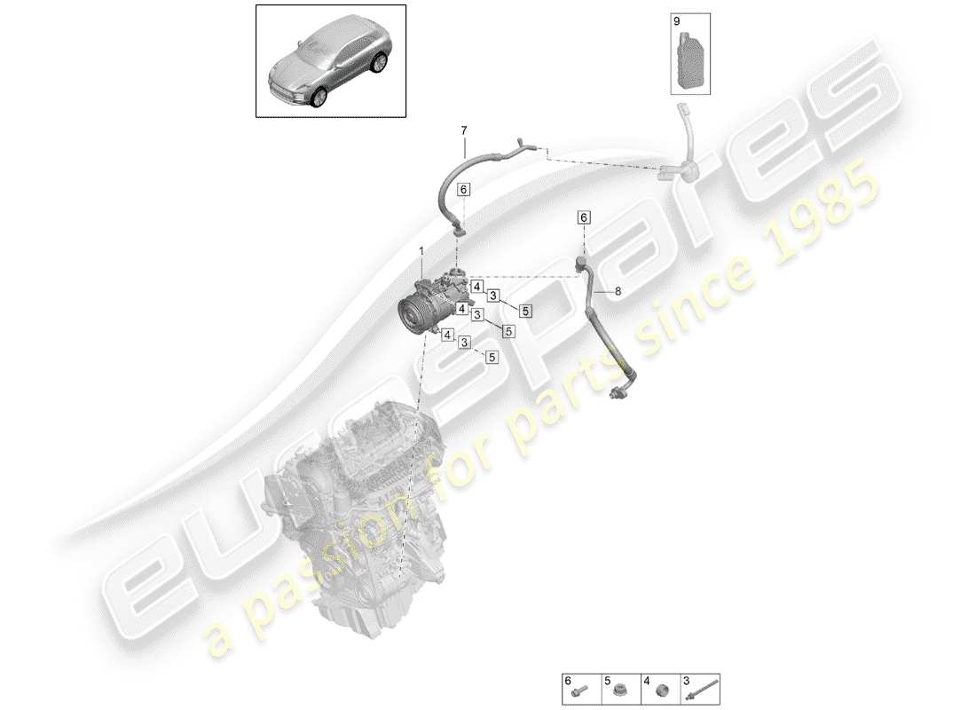 part diagram containing part number 9a7816803 x
