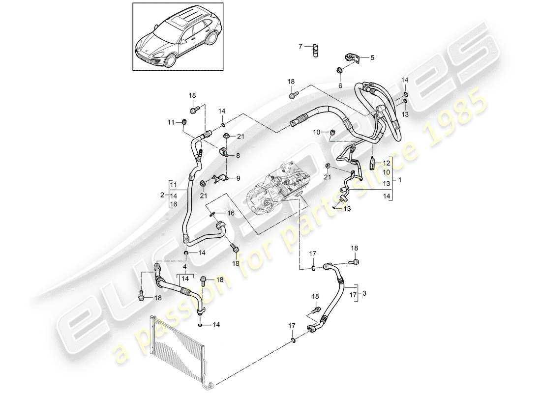 part diagram containing part number 95857372101