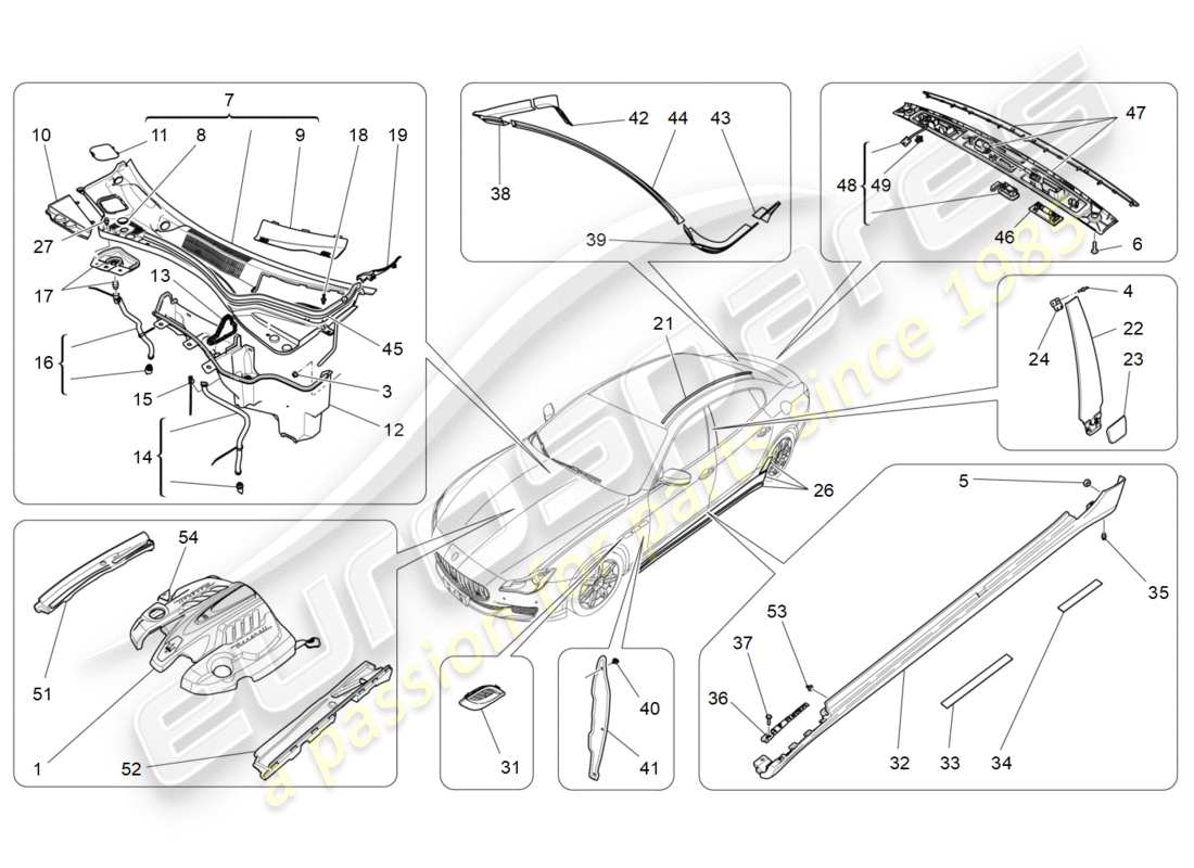 part diagram containing part number 670148747