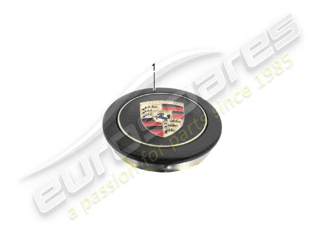 porsche classic accessories (1987) wheels part diagram