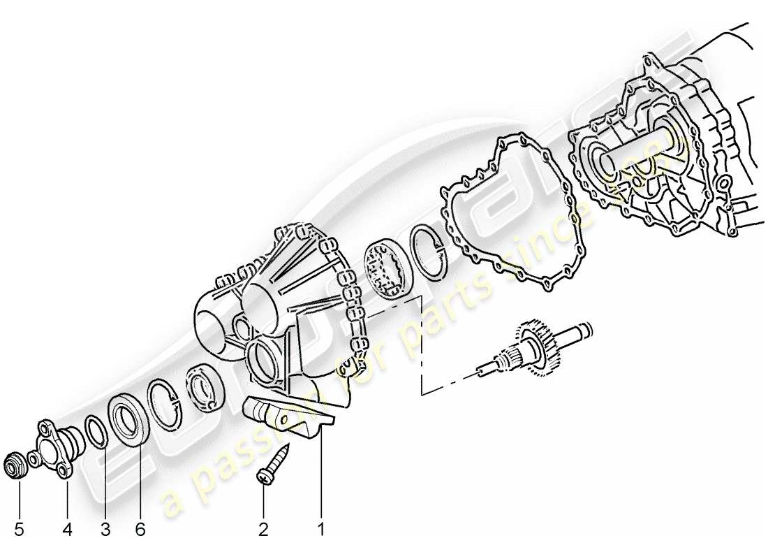 porsche 2009 997-2 turbo / gt2 tiptronic part diagram