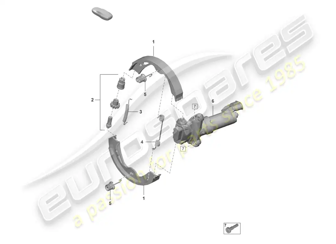 porsche 2024 (992-2 gt3/rs/st) parking brake d - 29.11.2021>>for manual gearbox part diagram